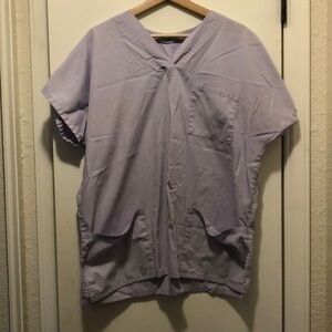 Purple Fashion Scrubs Nursing Top - Women's